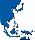 Southeast Asia - a geographical division of Asia that includes Indochina plus Indonesia and the Philippines and Singapore
