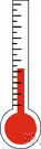 absolute temperature - temperature measured on the absolute scale
