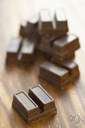 baking chocolate - pure unsweetened chocolate used in baking and icings and sauces and candy