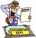 expense account - an account to which salespersons or executives can charge travel and entertainment expenses