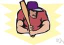 triple - hit a three-base hit