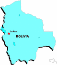 Bolivia - a landlocked republic in central South America