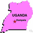 Republic of Uganda - a landlocked republic in eastern Africa