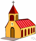 church building - a place for public (especially Christian) worship
