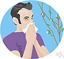 hypersensitised - having an allergy or peculiar or excessive susceptibility (especially to a specific factor)