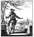 teach - an English pirate who operated in the Caribbean and off the Atlantic coast of North America (died in 1718)