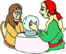 Fortune teller - a person who foretells your personal future