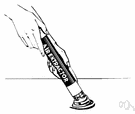 extractor - an instrument for extracting tight-fitting components