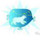 Little Bear - a constellation outside the zodiac that rotates around the North Star