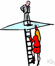 glass ceiling - a ceiling based on attitudinal or organizational bias in the work force that prevents minorities and women from advancing to leadership positions