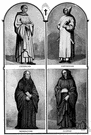 Benedictine order - a Roman Catholic monastic order founded in the 6th century