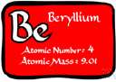 beryllium - a light strong brittle grey toxic bivalent metallic element