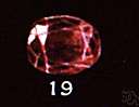 balas - a pale rose-colored variety of the ruby spinel