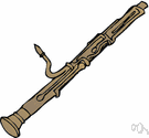 bassoon - a double-reed instrument