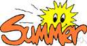 summer - the warmest season of the year