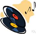 phonograph recording disk - a disk coated with cellulose acetate