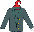 coat button - a button on a coat