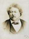 Alexandre Dumas - French writer remembered for his swashbuckling historical tales (1802-1870)