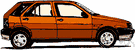 saloon - a car that is closed and that has front and rear seats and two or four doors