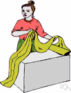panting - any fabric used to make trousers