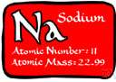 sodium - a silvery soft waxy metallic element of the alkali metal group