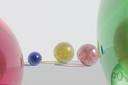 globose - having the shape of a sphere or ball