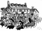 town meeting - a meeting of the inhabitants of a town