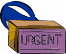 urgently - with great urgency