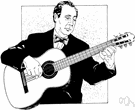 Andres Segovia - Spanish guitarist who made classical guitar a concert instrument (1893-1987)