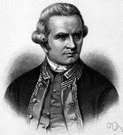 Captain James Cook - English navigator who claimed the east coast of Australia for Britain and discovered several Pacific islands (1728-1779)