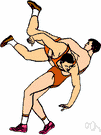 takedown - (amateur wrestling) being brought to the mat from a standing position