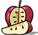 pome - a fleshy fruit (apple or pear or related fruits) having seed chambers and an outer fleshy part