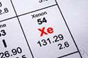xenon - a colorless odorless inert gaseous element occurring in the earth's atmosphere in trace amounts
