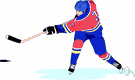 slapshot - a fast shot made with a short powerful swing of the hockey stick