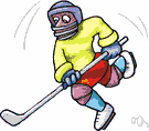 hockey league - a league of hockey teams