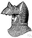 basinet - a medieval steel helmet