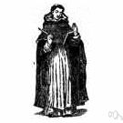 friar - a male member of a religious order that originally relied solely on alms