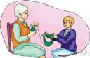 skein - coils of worsted yarn