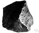 xenolith - (geology) a piece of rock of different origin from the igneous rock in which it is embedded