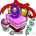 ninth - position nine in a countable series of things