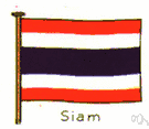 Siam - a country of southeastern Asia that extends southward along the Isthmus of Kra to the Malay Peninsula