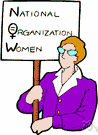 women's liberation movement - the movement aimed at equal rights for women