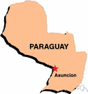 Paraguay - a landlocked republic in south central South America