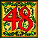 forty-eighth - the ordinal number of forty-eight in counting order