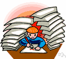 penpusher - a clerk who does boring paperwork