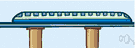 el - a railway that is powered by electricity and that runs on a track that is raised above the street level