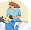 artificial respiration - an emergency procedure whereby breathing is maintained artificially