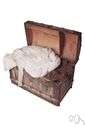 wedding chest - chest for storage of clothing (trousseau) and household goods in anticipation of marriage