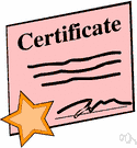 certification - a document attesting to the truth of certain stated facts