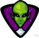 extraterrestrial - a form of life assumed to exist outside the Earth or its atmosphere